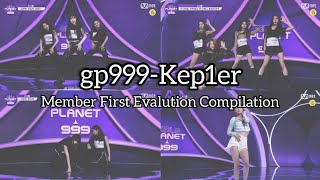 gp999| Kep1er Member First Evaluation Compilation