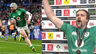 Mack Hansen - Six Nations 2023 Grand Slam winner with Ireland Rugby