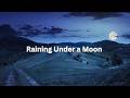 Raining Under a Moon | Deep Sleep, Black Screen, No Music