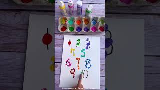 Fingerprinting #numbers  #Math Rational #Counting One-to-one correspondence #numeracy #homeschool