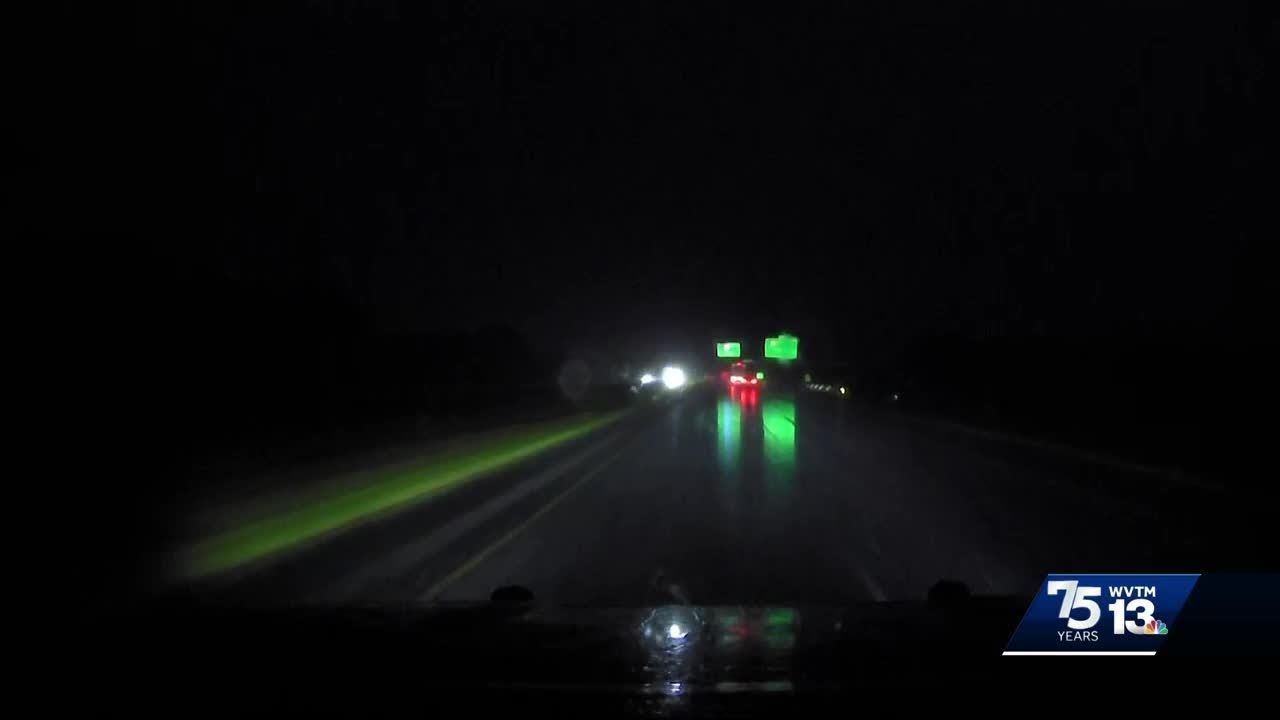 WVTM 13 Storm Command in Jasper during severe weather - YouTube