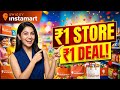 🤩Swiggy Instamart ₹1 Store Offer | Instamart Me ₹1 Deal Kaise Payen | How To Order ₹1 Item Swiggy