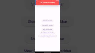 Flutter Interactive and Customizable Snackbar Net Worth