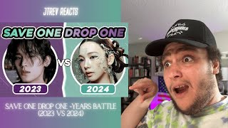 JTREV TRIES SAVE ONE DROP ONE YEARS BATTLE! : 2023 VS 2024 K-POP [55 ROUNDS]