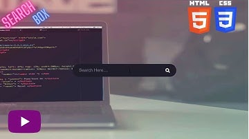 Awesome Animated Search Box Using HTML & CSS | in Urdu | Anis Arif