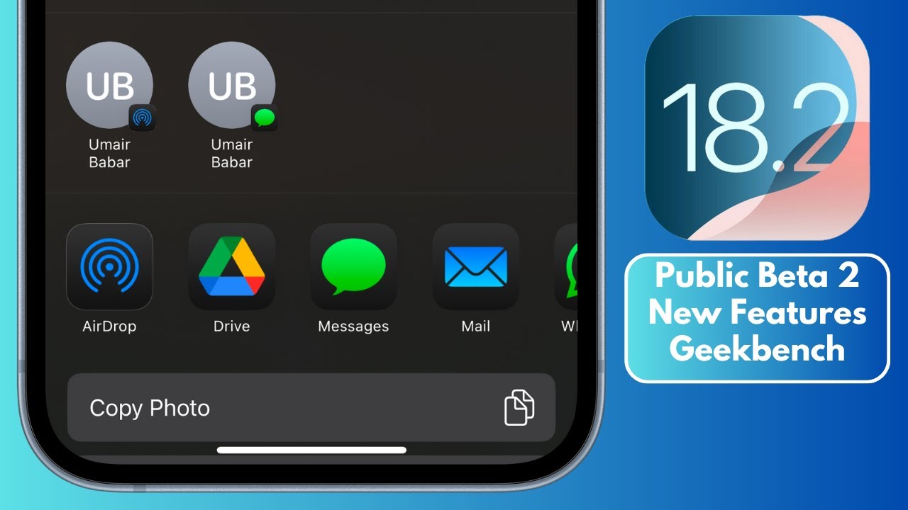 iOS 18.2 Public Beta 2 is OUT with NEW FEATURES - YouTube
