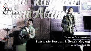 Tandem Duo Narator — Air, Burung & Nenek Moyang