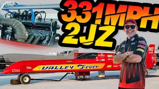 331MPH with a Real Street 2JZ?! - FASTEST 2JZ Ever Recorded (Mind-Blowing Speed)