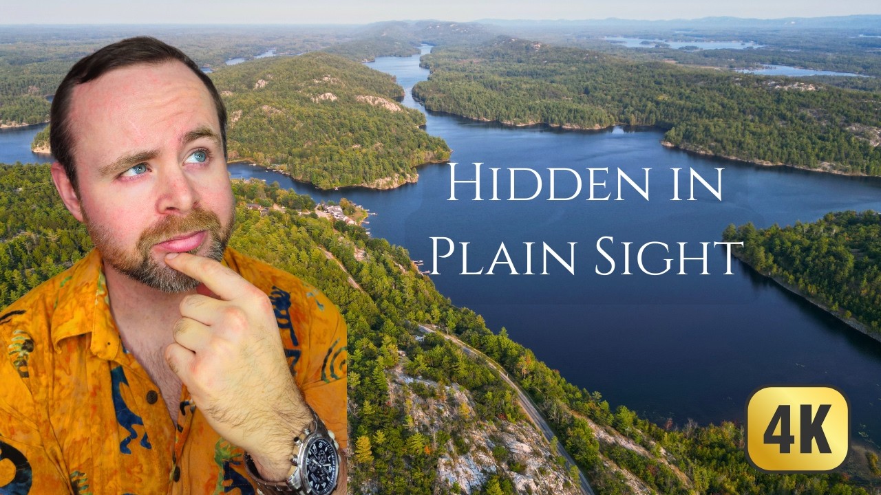 I Found a Hidden Trail Near Manitoulin Island | Drone Views