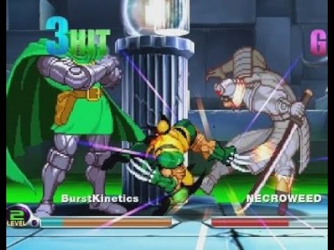 MvC2: Khaos - Wolverine + Drones 3x Crossup Rushdown Sequence .:8.17.23:.