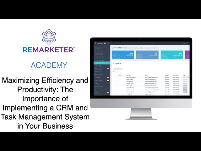 The Importance of Implementing a CRM and Task Management System in Your Business
