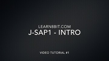 J-SAP1 - Intro