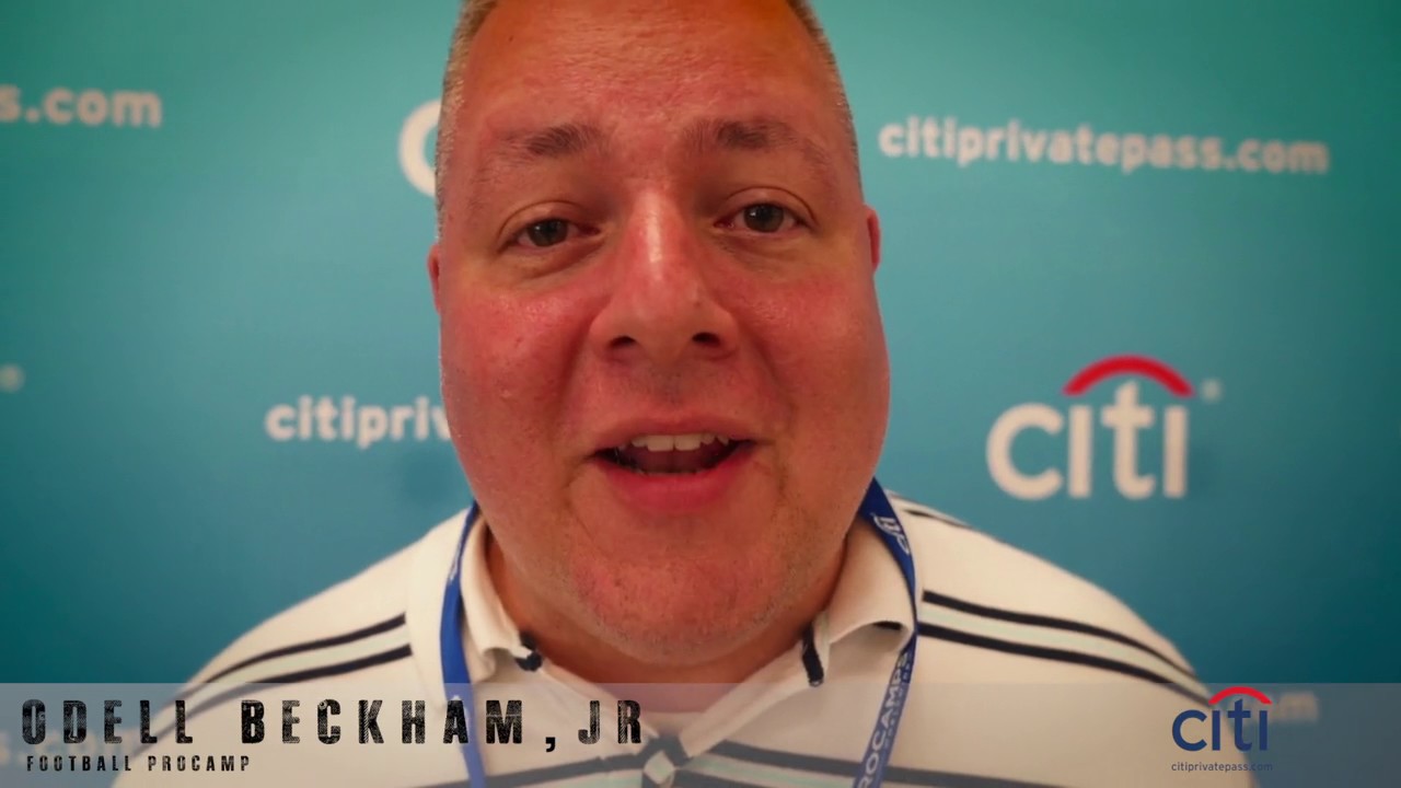 Odell Beckham, Jr. Football ProCamp Highlights