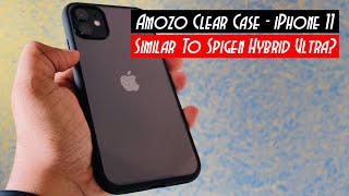 Amozo Autofocus Soft TPU Back Cover Case for iPhone 11 | Is it better than Spigen Hybrid Ultra? screenshot 5