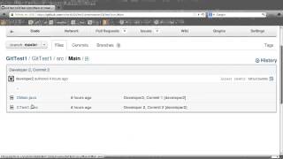 Developer1 make changes commit to local repo and push to github Part4