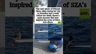 Princess Diana’s Last Vacation Photo Inspired SZA’s ‘SOS’ Album Cover #shorts #sza
