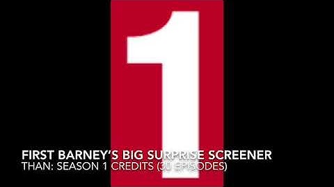 Season 1 Credits (1992) (For Big Surprise Screener)