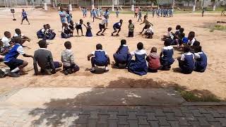 ss Peter &Paul cath.sch. .Children demonstrate the 'Antoakyire' game .#Heritage. screenshot 3