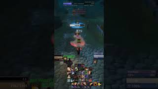 Slowing down a level 60 at level 40 so the guards can kill them #classicwowpvp #pvp #worldofwarcraft