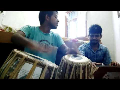 Birabadya with harmonium tabla