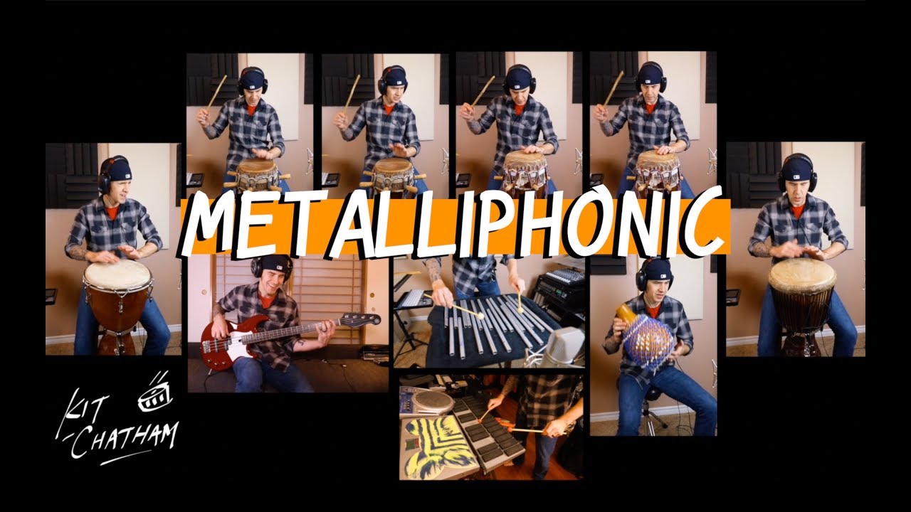 'Metalliphonic' Percussion Piece by Kit Chatham