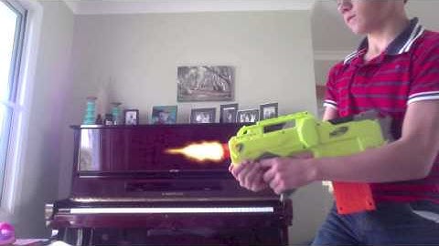Nerf Gun Muzzle Flash