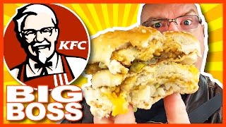 KFC ★ BIG BOSS ★ Sandwich and BigBox Review + Drive Through Test