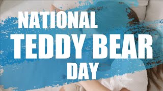 National American Teddy Bear Day is on this day November 14th