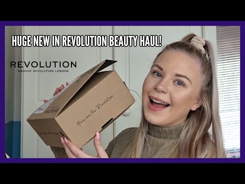HUGE NEW IN REVOLUTION BEAUTY HAUL! | makeupwithalixkate