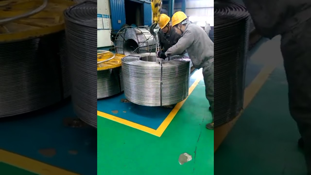 Compacted Rewinding For Aluminum Rod YouTube