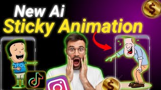 Create Sticky Animation Videos Using ai in Mobile (100% Free )