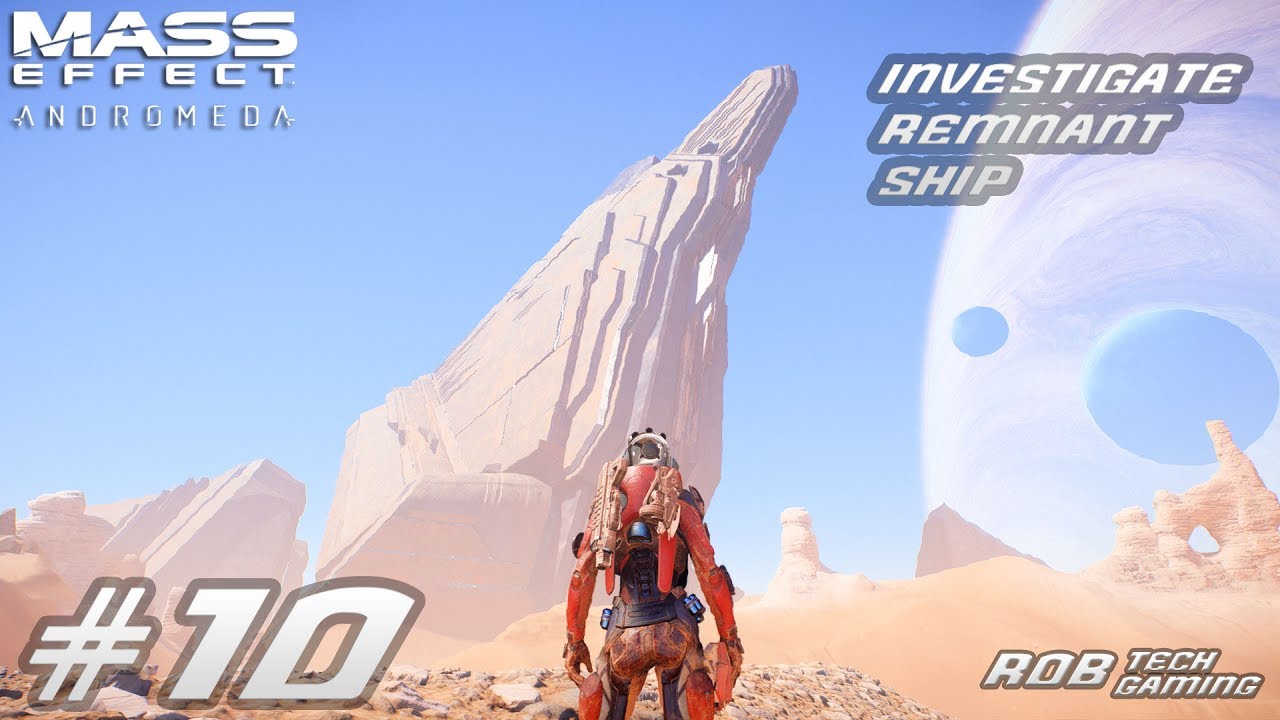 Mass Effect Andromeda Elaaden Investigate Remnant Ship Part10 