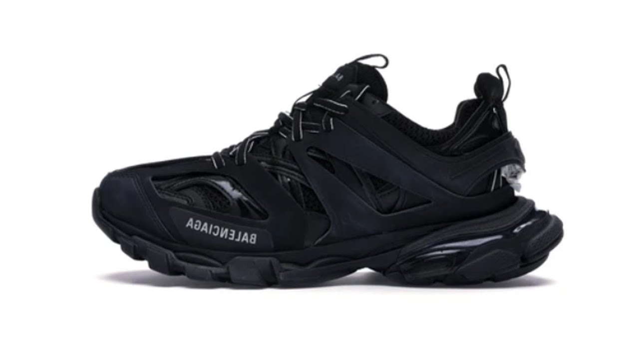 BALENCIAGA TRACK BLACK - YouTube