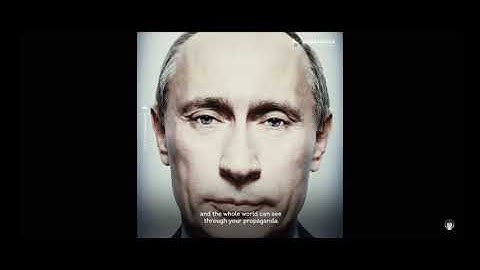 ANONYMOUS SENDS A MESSAGE TO PUTIN