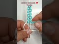 te enseño a hacer este tejido de hilo chino para pulseras #tutorial #bisuteria #brasaleresdehilo