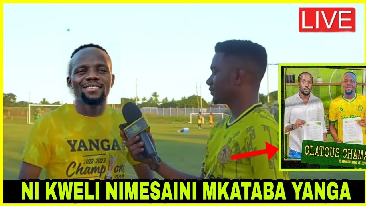 🔴#SIKIA Alichokisema CHAMA KWA MARA YA KWANZA Baada Ya KUSAJILIWA YANGA ...