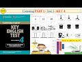 KET 4 Listening Part 1 Test 3 (Transcript + Key)