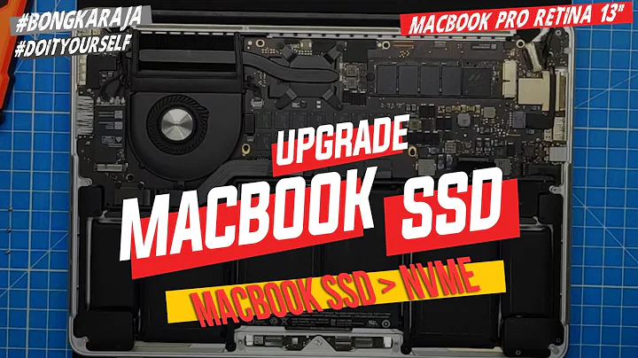 How to Upgrade SSD Macbook Pro Retina 13" 2014 A1502