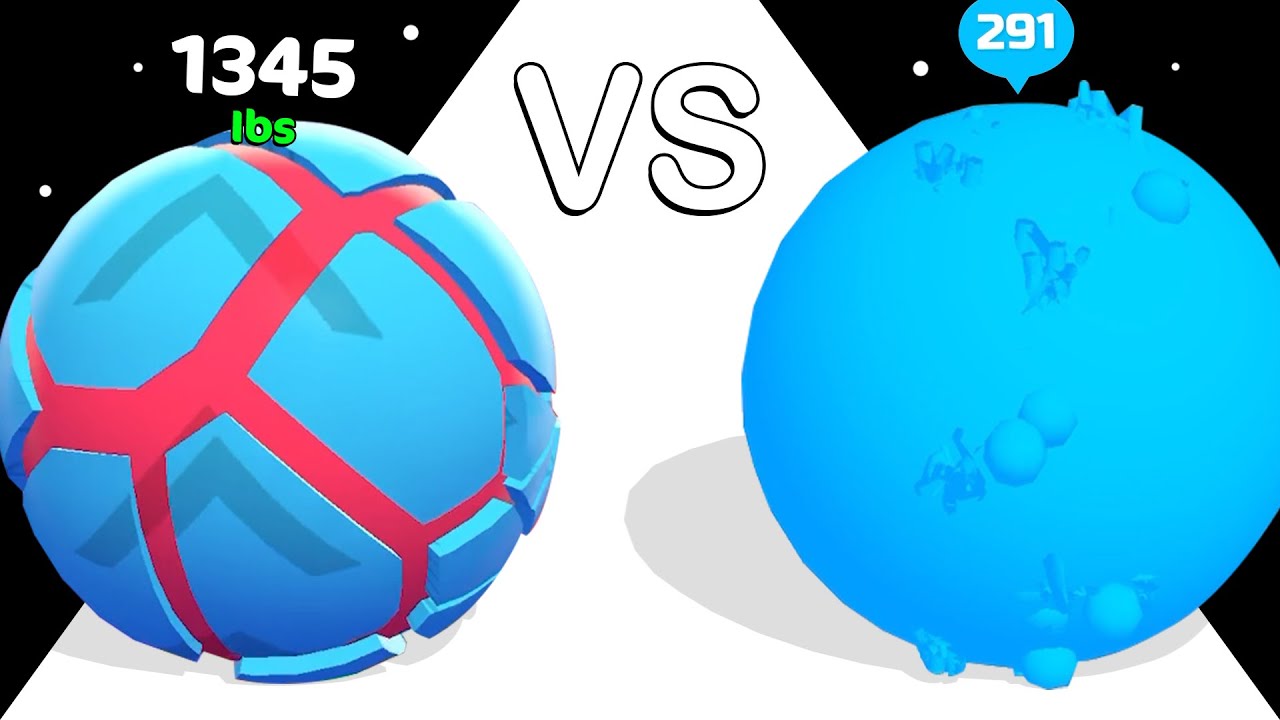 Roll Crowd 3D VS Overweight Balls: ASMR Gameplay ❌ Max Level!