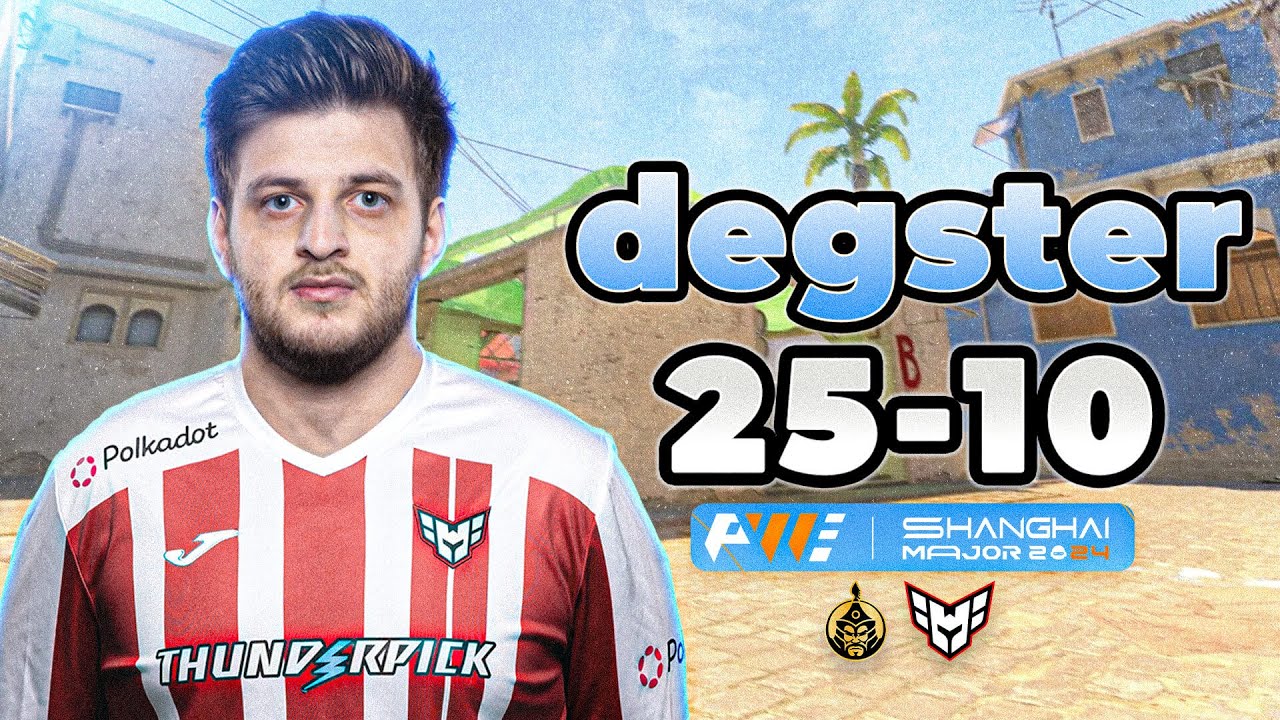 degster (25-10) vs The MongolZ (Mirage) Perfect World Shanghai Major 2024 