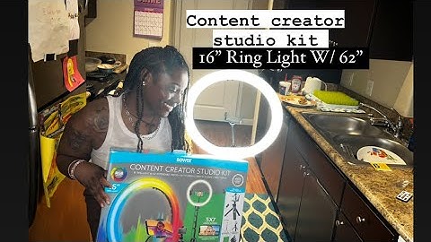 How to install a Content creator studio kit #contentcreator #contentcreatorchannel