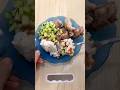 #isipiringku Lunch : ayam kukus jahe, timun