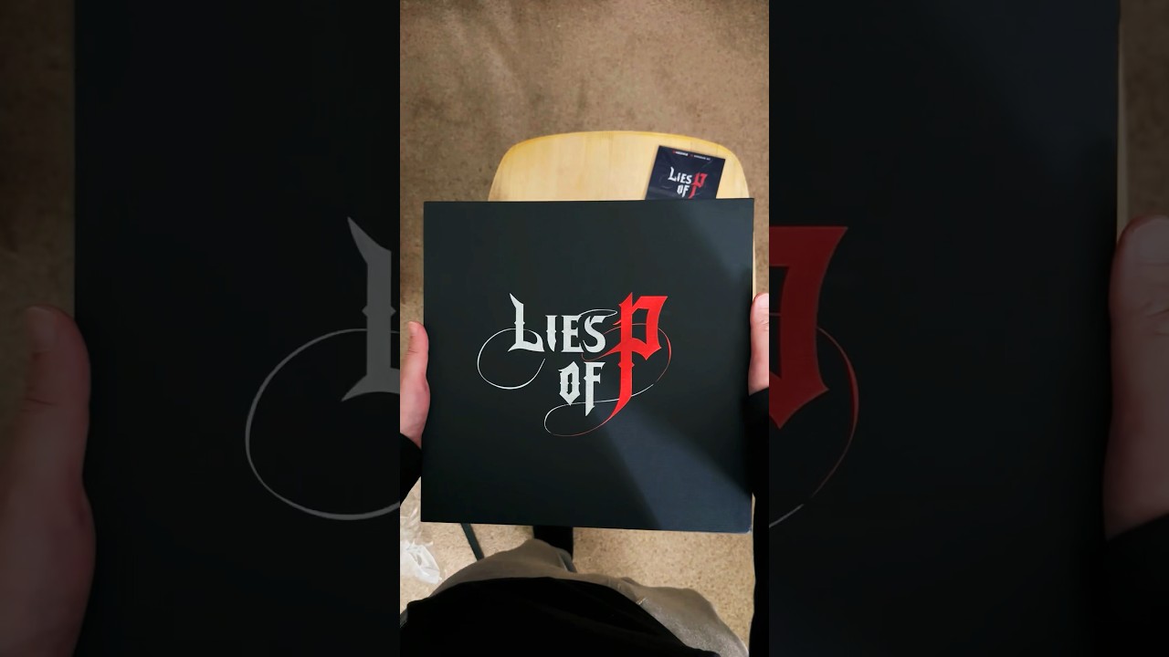 Lies of P Collectors Edition Unboxing #liesofp #youtubeshorts