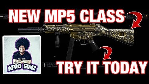 *NEW* The Best MP5 Class SetUp In MODERN WARFARE WARZONE (COD Class Setups)