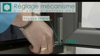 Tutoriel Baticoach Oscillo-Battant En Pvc - Vis De Réglage