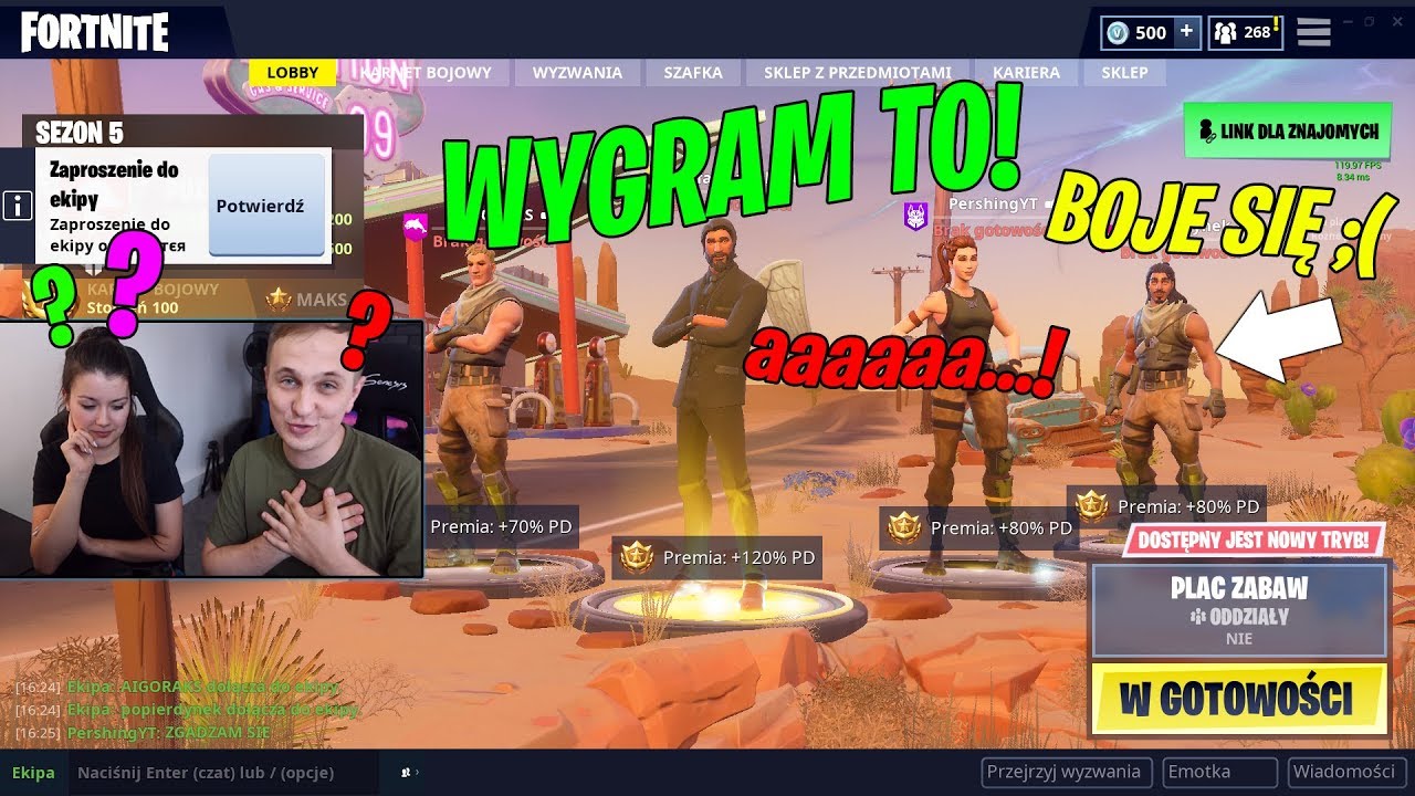 PLAC ZABAW CHALLENGE - BAMBIKI ZAGRAŁY O SWOJEGO PIERWSZEGO SKINA ! | Fortnite Battle Royale fortnite new update v9.30