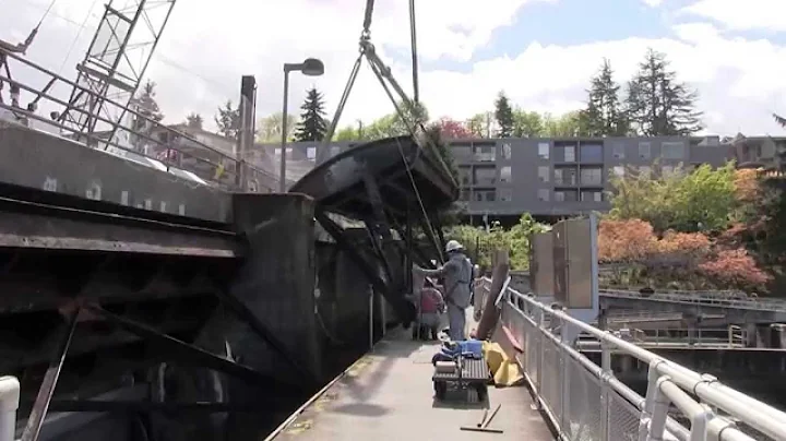 Corps of Engineers removing century-old spillway g...