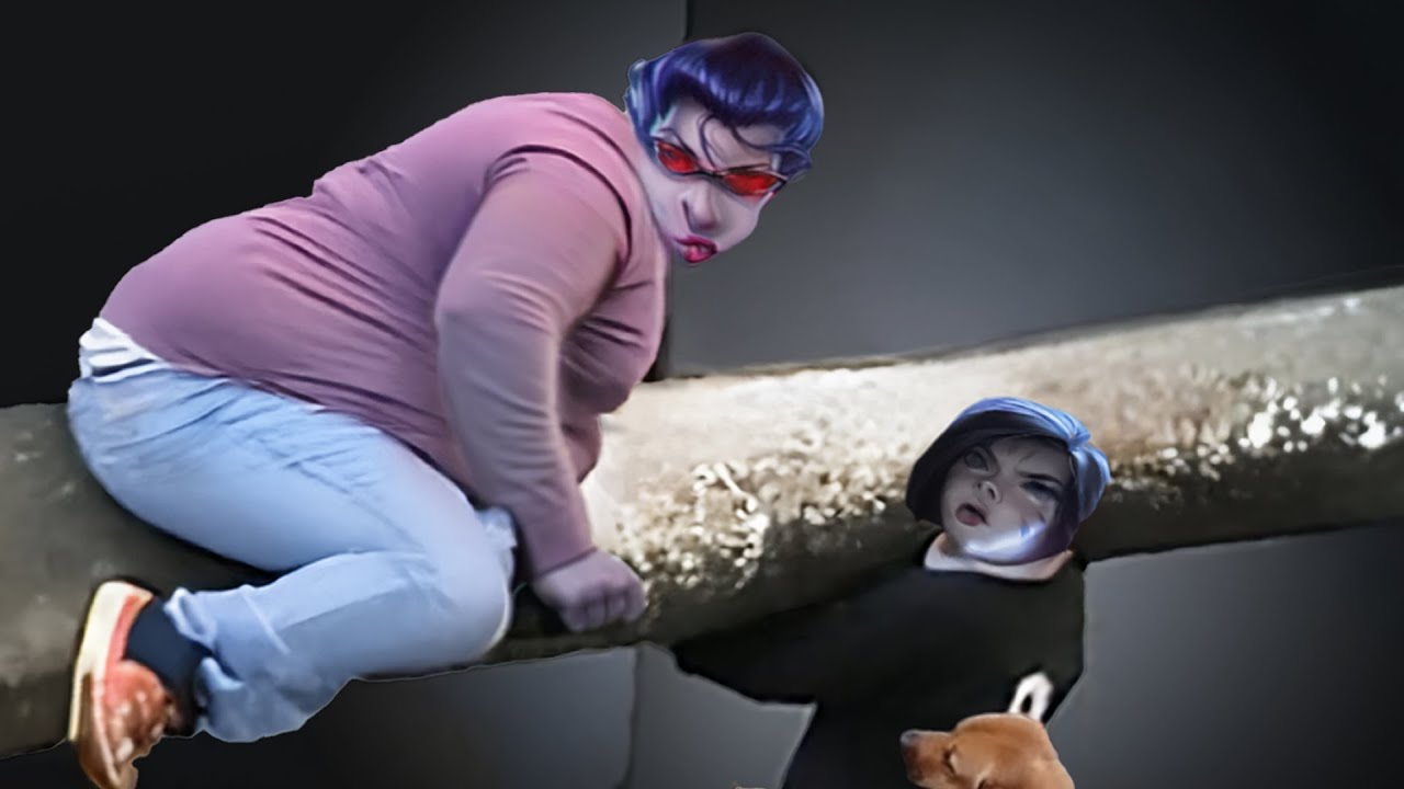 탑 베인과 통나무