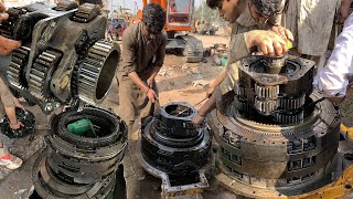 Restoration of Caterpillar D8 Transmission | How Repair Grader Transmission | Grader Transmission