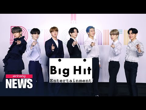 Big Hit Entertainment prepares for its debut on stock market